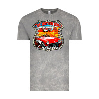 Cloud Rock CLASSIC CARS ROUTE 66 Vintage Tee - artisFamous