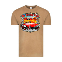 Vintage Camel CLASSIC CARS ROUTE 66 Vintage Tee - artisFamous