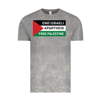 Cloud Rock end is.rae.li apartheid free pales  flag  t shirt Vintage Tee - artisFamous
