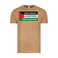 Vintage Camel end is.rae.li apartheid free pales  flag  t shirt Vintage Tee - artisFamous