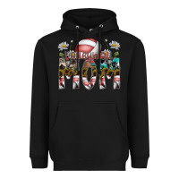 Black volleyball mom Heavyweight Hoodie - SublimationCraftShop