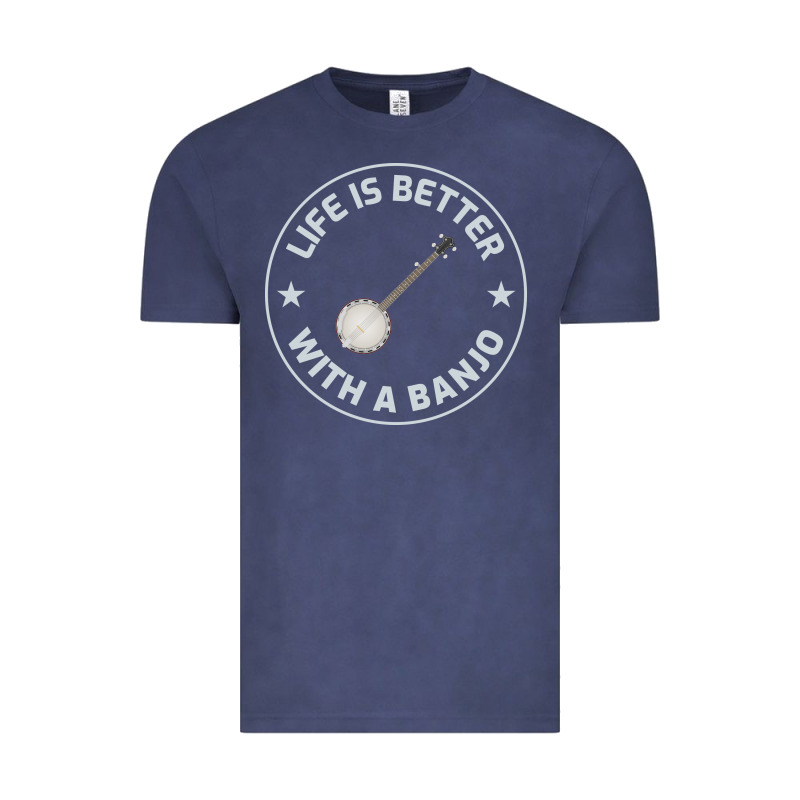Banjo Bluegrass Music Traditional Musician Funny Gift Vintage Tee by artisFamous | Teevron