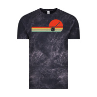 Cloud Black Banjo Bluegrass Music Traditional Musician vintage retro Vintage Tee - artisFamous