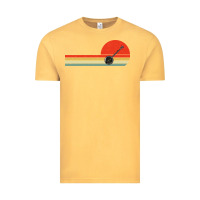 Vintage Mustard Banjo Bluegrass Music Traditional Musician vintage retro Vintage Tee - artisFamous