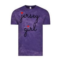 Cloud Purple new jersey girl on the shore Vintage Tee - artisFamous