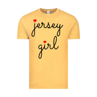 Vintage Mustard new jersey girl on the shore Vintage Tee - artisFamous