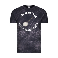 Banjo Bluegrass Music Traditional Musician Funny Gift Vintage Tee | Teevron