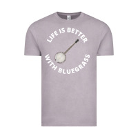 Vintage Zinc Banjo Bluegrass Music Traditional Musician Funny Gift Vintage Tee - artisFamous