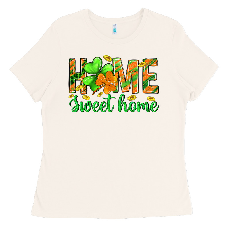 St.patrick Home Sweet Home Ladies Tee by BundleAndBundleShop | Teevron