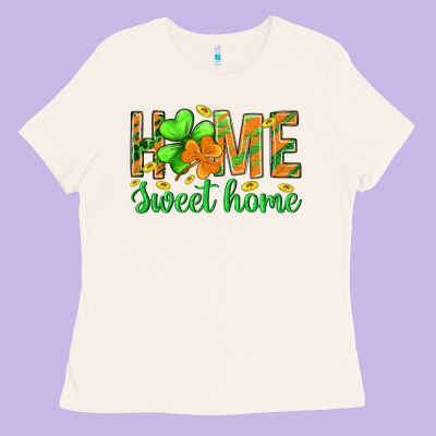 St.patrick Home Sweet Home Ladies Tee Designed By Bundleandbundleshop