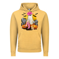Vintage Mustard Halloween Cowgirl Costumes Vintage Hoodie - texasbilliewilder