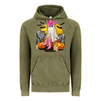 Vintage Olive Halloween Cowgirl Costumes Vintage Hoodie - texasbilliewilder
