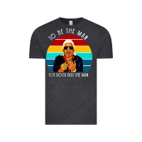 Vintage Black ric flair to be the man Vintage Tee - artisFamous