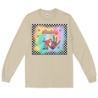 Mushroom anxiety on tumbler Long Sleeve Tee - TumblerDesignByShophia