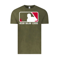 Vintage Olive negan major league Vintage Tee - artisFamous