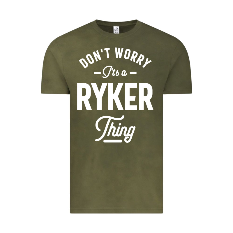 Ryker Personalized Name Birthday Gift Vintage Tee by artisFamous | Teevron