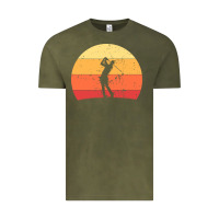 Vintage Olive Vintage Retro Golf | Golfers Vintage Tee - artisFamous