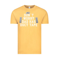 Vintage Mustard don't worry dad has duct tape funny saying gift t shirt Vintage Tee - artisFamous