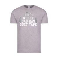 Vintage Zinc don't worry dad has duct tape funny saying gift t shirt Vintage Tee - artisFamous