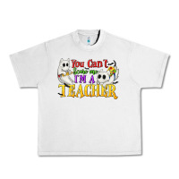 Lunar Rock You Can't Scare Me I'm a Teacher Urban Heavy Tee - texasbilliewilder