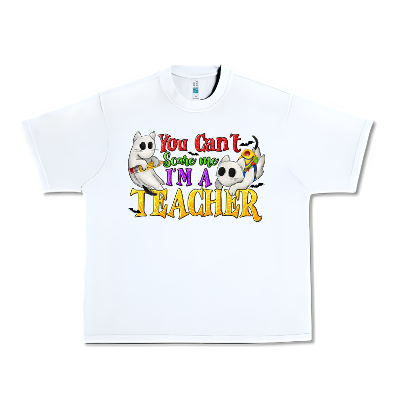 You Can't Scare Me I'm A Teacher Urban Heavy Tee by texasbilliewilder | Teevron