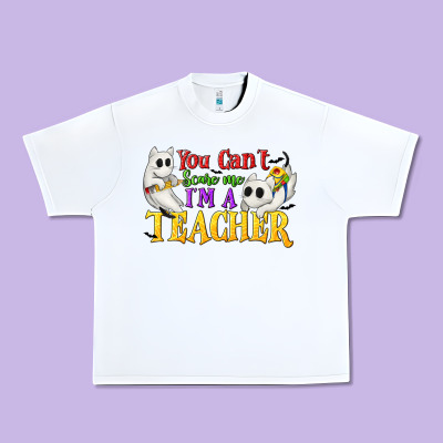 You Can't Scare Me I'm A Teacher Urban Heavy Tee Designed By Texasbilliewilder