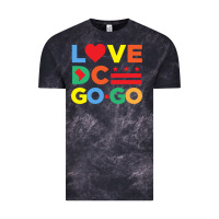Cloud Black love dc gogo Vintage Tee - artisFamous