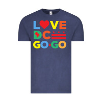 Vintage Denim love dc gogo Vintage Tee - artisFamous