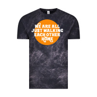 Cloud Black We are all just walking each other home Vintage Tee - artisFamous