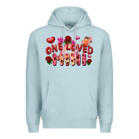 Blue Mist one loved mini Premium Hoodie - FaDigitalArtStudio