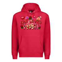 Cardinal one loved mini Premium Hoodie - FaDigitalArtStudio