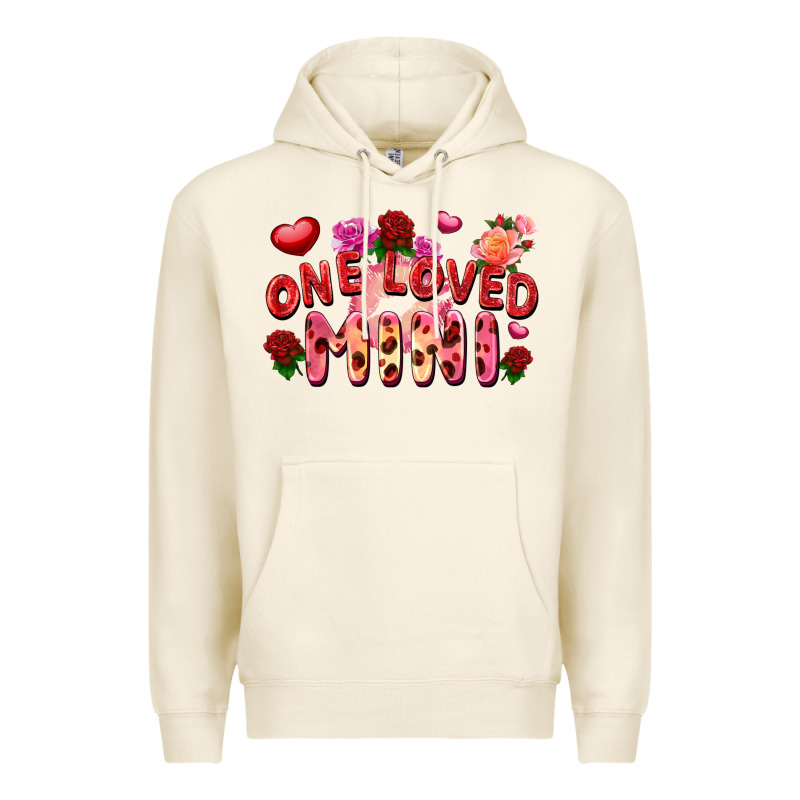 One Loved Mini Premium Hoodie by FaDigitalArtStudio | Teevron