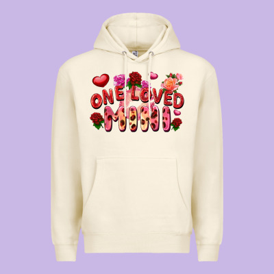 One Loved Mini Premium Hoodie Designed By Fadigitalartstudio
