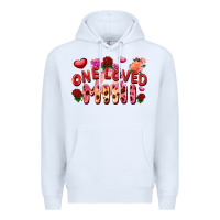 White one loved mini Premium Hoodie - FaDigitalArtStudio