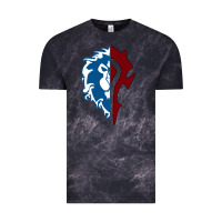 Cloud Black WORLD OF WARCRAFT MISTS OF PANDARIA HORDE Vintage Tee - artisFamous