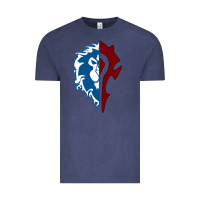 Vintage Denim WORLD OF WARCRAFT MISTS OF PANDARIA HORDE Vintage Tee - artisFamous
