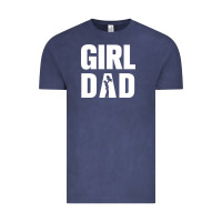 Vintage Denim Girl Dad Vintage Tee - artisFamous