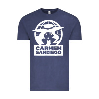 Vintage Denim carmen sandiego Vintage Tee - artisFamous