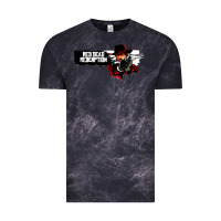 Cloud Black Red Dead Redemption 2 Red Moon Cowboy Vintage Tee - artisFamous
