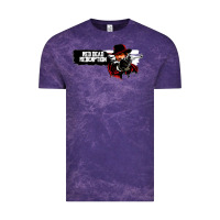 Cloud Purple Red Dead Redemption 2 Red Moon Cowboy Vintage Tee - artisFamous