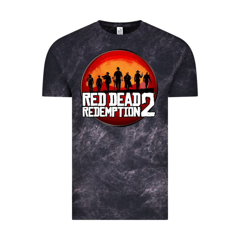Red Dead Redemption 2 Red Moon Cowboy Vintage Tee by artisFamous | Teevron