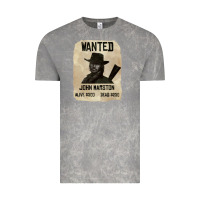 Cloud Rock Red Dead Redemption 2 Red Moon Cowboy wanted john marston Vintage Tee - artisFamous