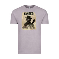 Vintage Zinc Red Dead Redemption 2 Red Moon Cowboy wanted john marston Vintage Tee - artisFamous