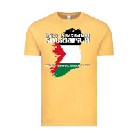 Vintage Mustard irish palestinian solidarity Vintage Tee - artisFamous