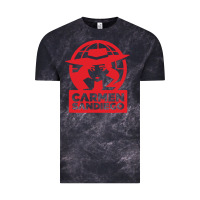Cloud Black carmen sandiego Vintage Tee - artisFamous
