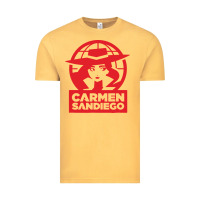 Vintage Mustard carmen sandiego Vintage Tee - artisFamous