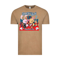 Vintage Coffee reel big fish candy coated fury Vintage Tee - artisFamous