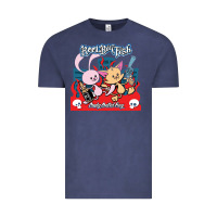 Vintage Denim reel big fish candy coated fury Vintage Tee - artisFamous