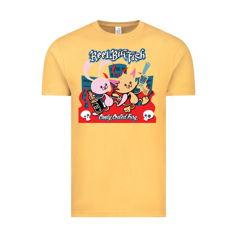 Reel Big Fish Candy Coated Fury Vintage Tee by artisFamous | Teevron