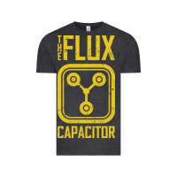 Vintage Black Back to the future flux capacitor Vintage Tee - artisFamous
